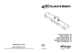 LED QUADRA BEAM - user manual - V1,1