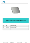 P4000 Particulate matter probe Installation manual