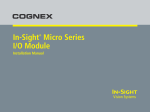 In-Sight® Micro Series I/O Module Installation Manual - Solu
