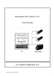 MacComm OCX Control 1.07 User Manual JVL Industri Elektronik A/S