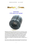 SXVR-H16 CCD camera user manual