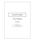 spi psd respgen User Manual