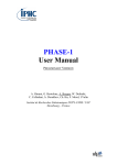 PHASE-1 User Manual - IPHC