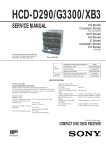 SERVICE MANUAL