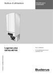 User manual Logamax plus GB162-80/100 - fr