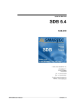 SOFO SDB 6.4 User Manual v3.0