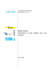 ISAS_V4.1b : Description of the method and user manual.