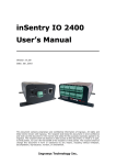 inSentry IO 2400 User's Manual