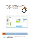 User Manual DVA software