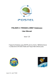 POLDER-3 / PARASOL BRDF Databases User Manual