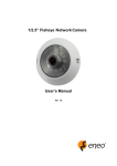 1/2.5” Fisheye Network Camera User's Manual