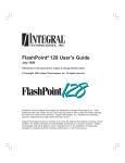 FlashPoint 128 User Manual 7/98