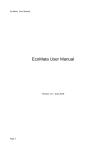 EcoMata User Manual
