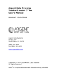 Argent Data Systems Tracker2 model OT2m User's Manual Revised