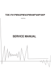 TDE-F6XPM SERVICE MANUAL.cdr