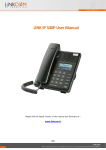 LINK IP 340P User Manual