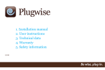 Plugwise User manual 8 paginas 27-04-09 EN.indd