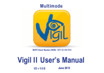 Vigil I I   User's Manual