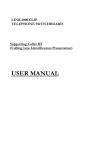 USER MANUAL