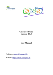 Casses Software Version 2.0.0 User Manual