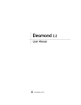 Desmond User Manual