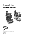 Invacare® Orion SERVICE MANUAL