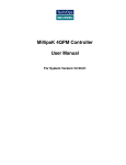 MillipaK 4QPM Controller User Manual