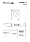 SERVICE MANUAL WASHING