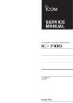 IC-7100 SERVICE MANUAL