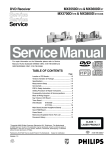 Service Manual MX3550D, 3600D, MX3700D & MX3800D
