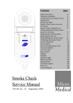 Smoke Check Service Manual