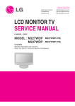 LCD MONITOR TV SERVICE MANUAL