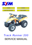 Track Runner 200 SERVICE MANUAL