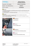 Einbauanleitung Installation Manual Citroen C4 Aircross 04/2012