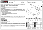 INSTALLATION MANUAL - mad Vertrieb Bense