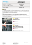 Einbauanleitung Installation Manual Opel Mocca 1/2012