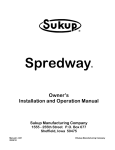 Owner's Installation and Operation Manual - Dan-Corn