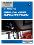 MTM800FuG Installation Manual – EN, DE