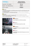 Einbauanleitung Installation Manual VW up! 12/2011