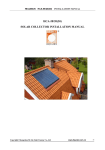 HCA-58/20(30) SOLAR COLLECTOR INSTALLATION MANUAL