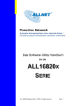 ALL168203 Software Installation Manual