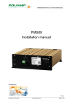 PM500 Installation manual