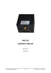 ADL120 Installation Manual