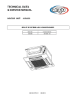 technical data & service manual indoor unit: asias8