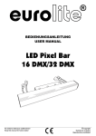EUROLITE LED Pixel Panel 16 DMX User Manual - LTT