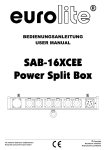 EUROLITE SB-42 User Manual - LTT