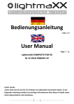 Bedienungsanleitung User Manual