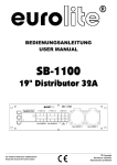 EUROLITE SB-1100 User Manual