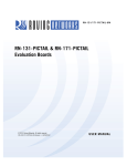 RN-131-PICTAIL & RN-171-PICTAIL Evaluation Boards User Manual