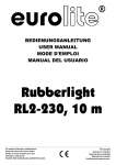 EUROLITE RL2-230, 10m User Manual (#4713)